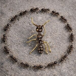 Large ant 🐜 insects 🐞 pin brooch nice detail 2” long NWOT